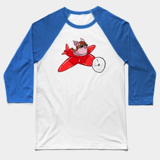 Flying Pig Baseball T-Shirt